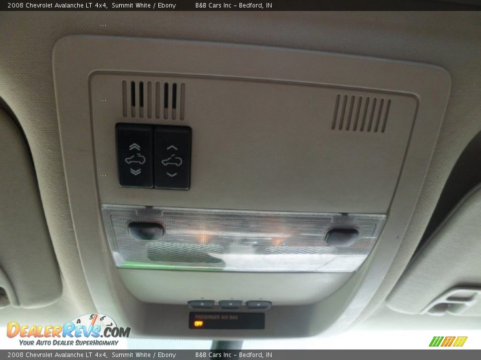 2008 Chevrolet Avalanche LT 4x4 Summit White / Ebony Photo #32