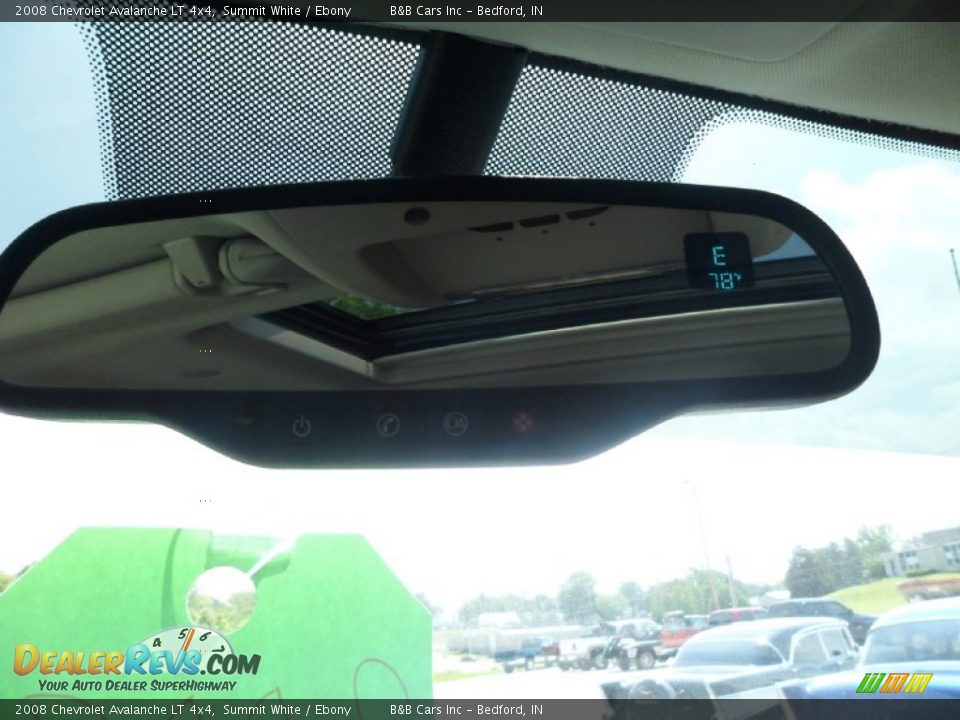 2008 Chevrolet Avalanche LT 4x4 Summit White / Ebony Photo #33