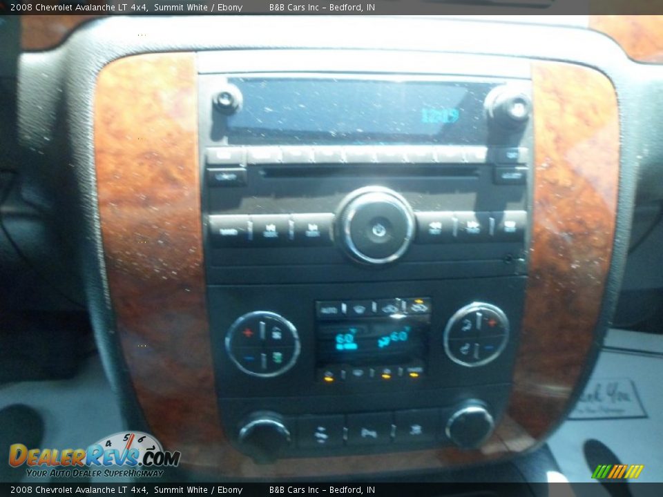 2008 Chevrolet Avalanche LT 4x4 Summit White / Ebony Photo #34