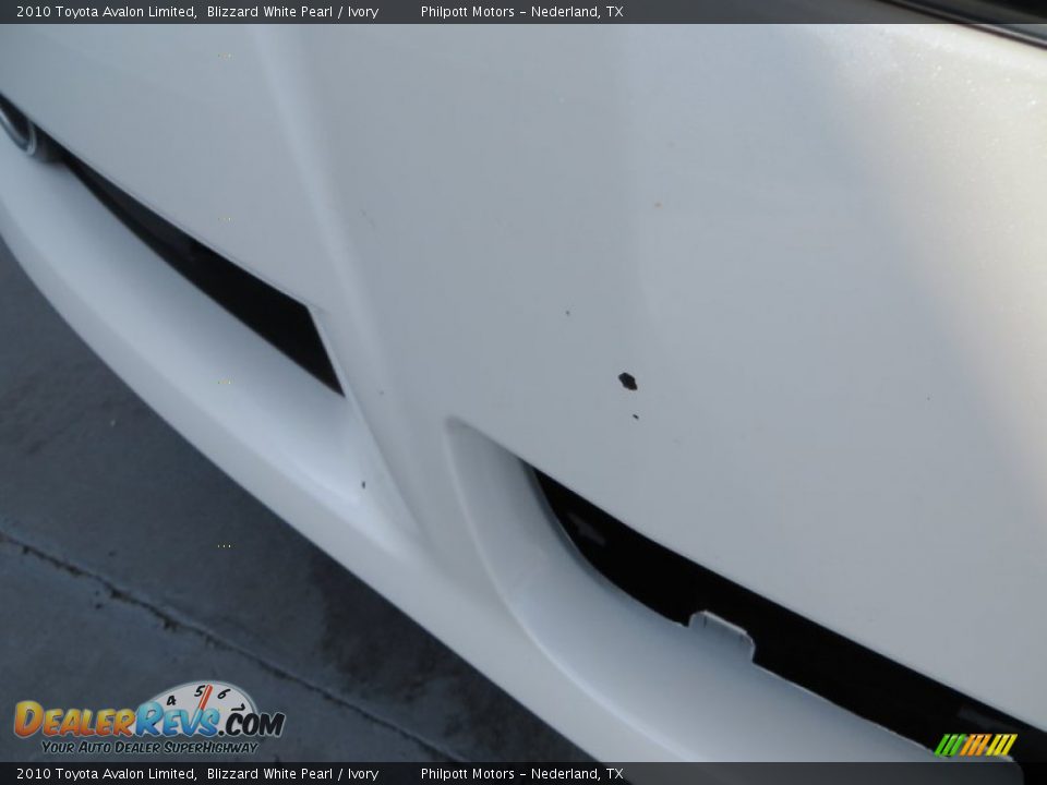 2010 Toyota Avalon Limited Blizzard White Pearl / Ivory Photo #9