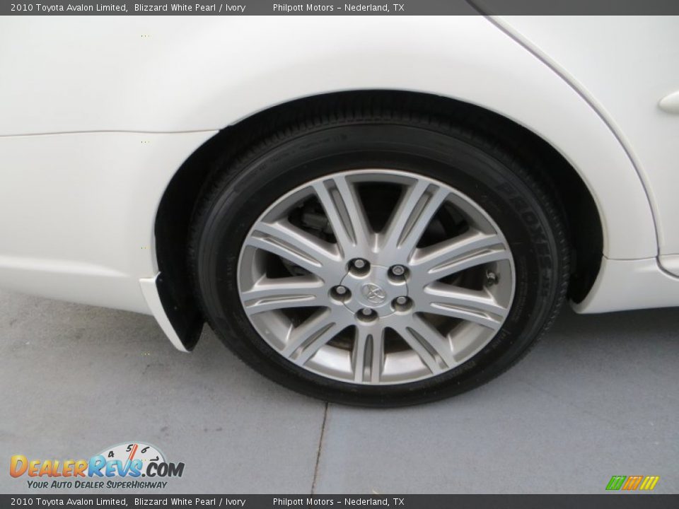 2010 Toyota Avalon Limited Blizzard White Pearl / Ivory Photo #14