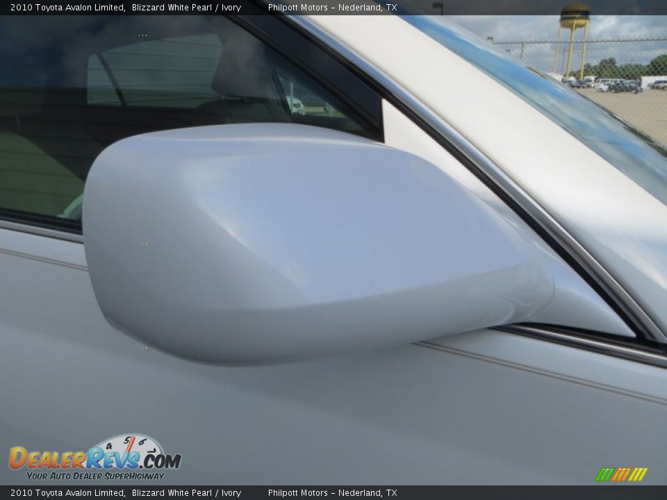 2010 Toyota Avalon Limited Blizzard White Pearl / Ivory Photo #16