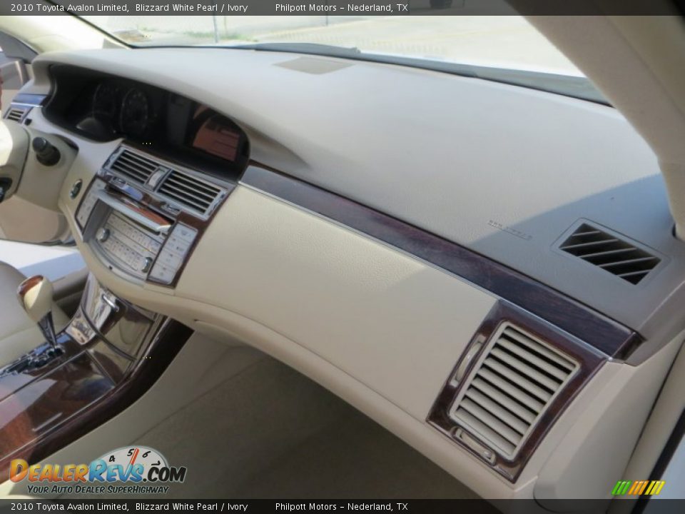 2010 Toyota Avalon Limited Blizzard White Pearl / Ivory Photo #23