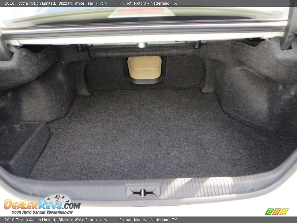 2010 Toyota Avalon Limited Blizzard White Pearl / Ivory Photo #27