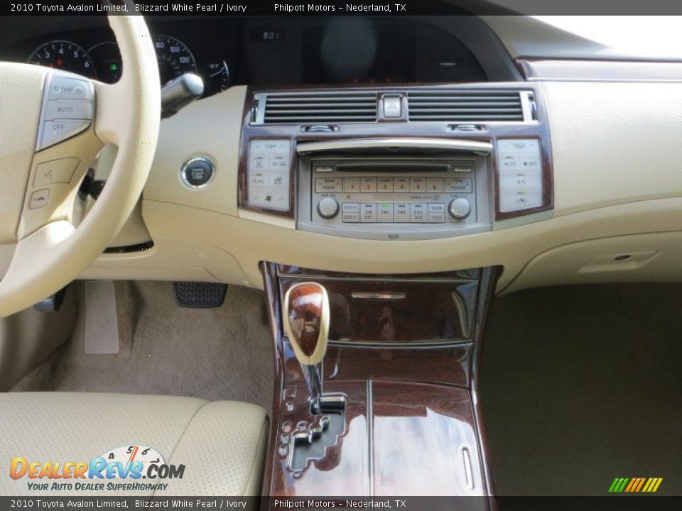 2010 Toyota Avalon Limited Blizzard White Pearl / Ivory Photo #36