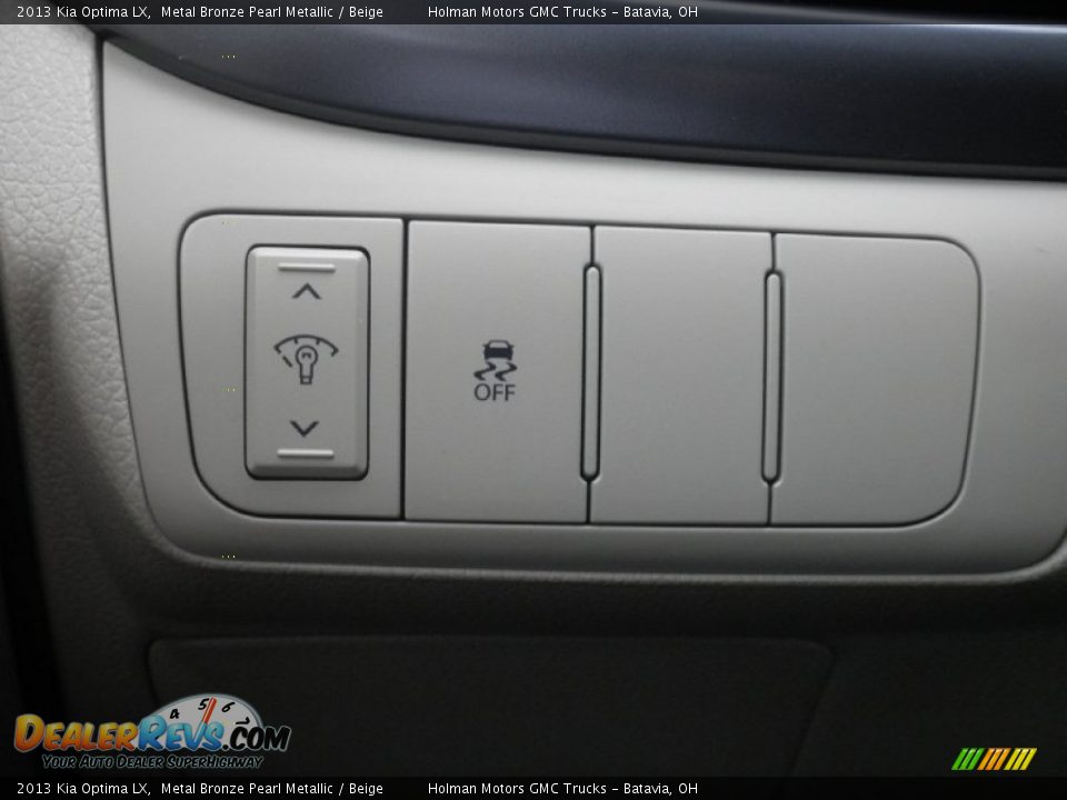 2013 Kia Optima LX Metal Bronze Pearl Metallic / Beige Photo #17