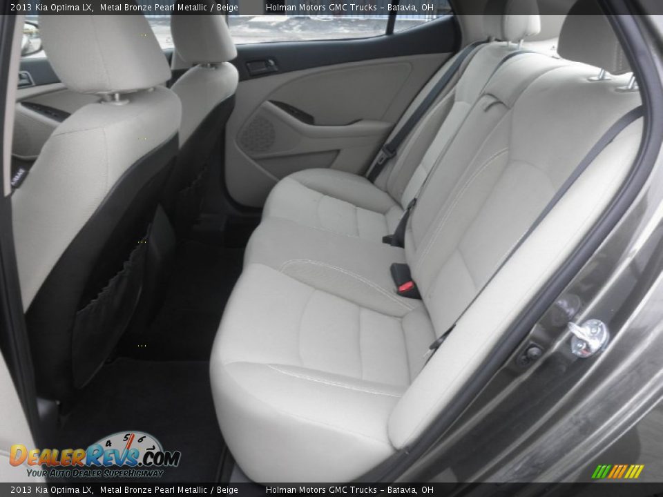 2013 Kia Optima LX Metal Bronze Pearl Metallic / Beige Photo #19
