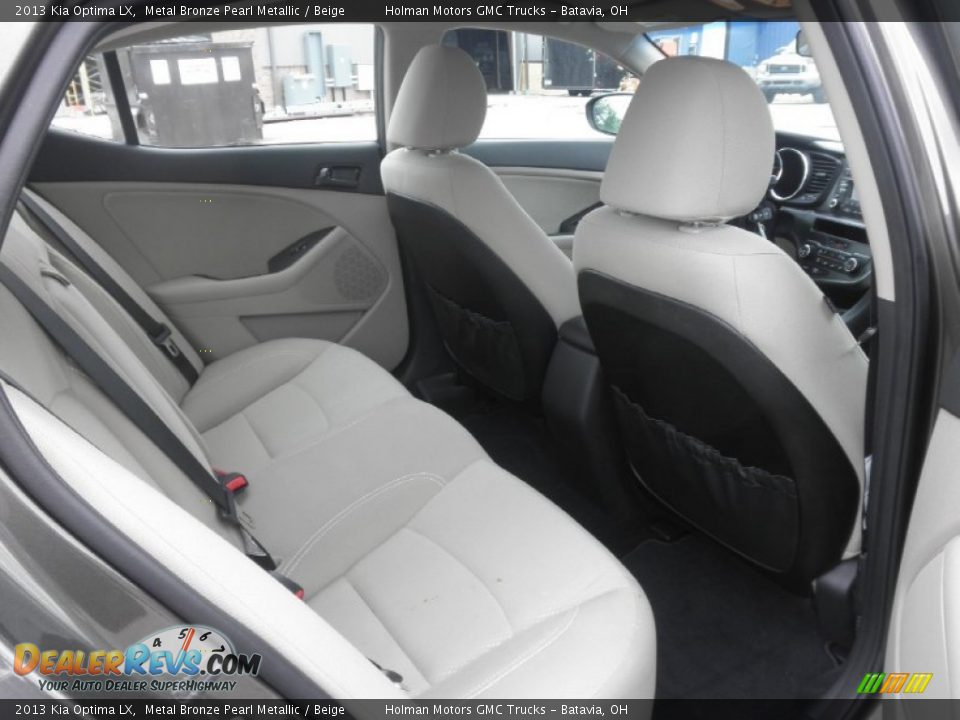 2013 Kia Optima LX Metal Bronze Pearl Metallic / Beige Photo #23