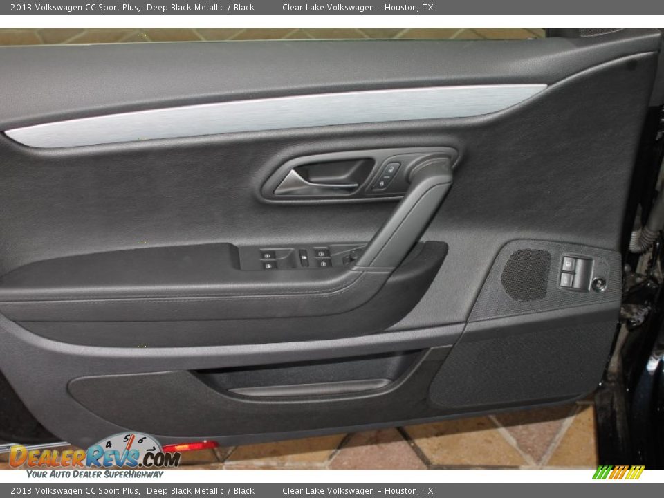 2013 Volkswagen CC Sport Plus Deep Black Metallic / Black Photo #11