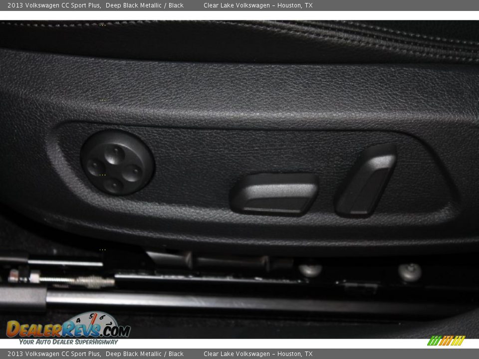 2013 Volkswagen CC Sport Plus Deep Black Metallic / Black Photo #14