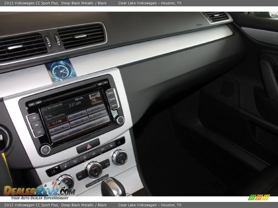 2013 Volkswagen CC Sport Plus Deep Black Metallic / Black Photo #15
