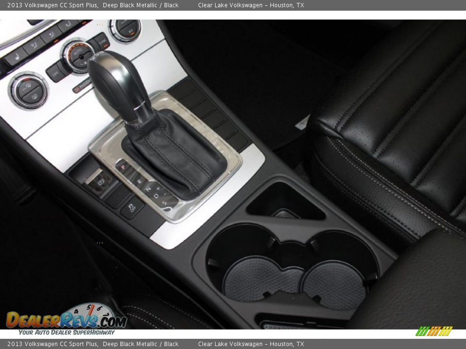 2013 Volkswagen CC Sport Plus Deep Black Metallic / Black Photo #16
