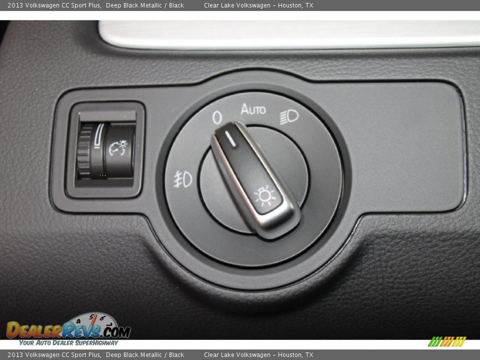2013 Volkswagen CC Sport Plus Deep Black Metallic / Black Photo #23
