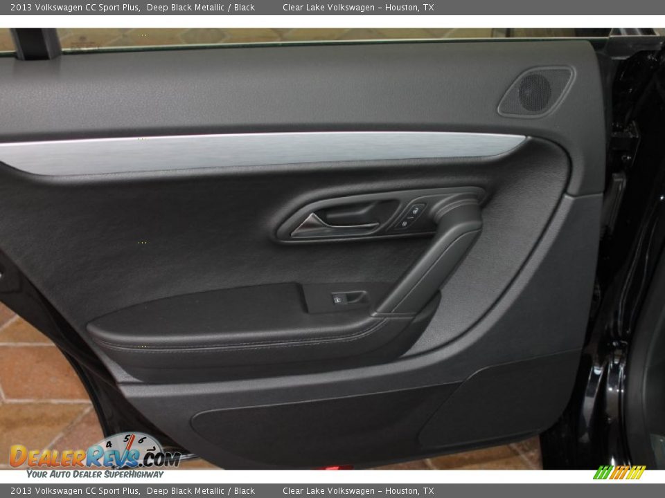 2013 Volkswagen CC Sport Plus Deep Black Metallic / Black Photo #24
