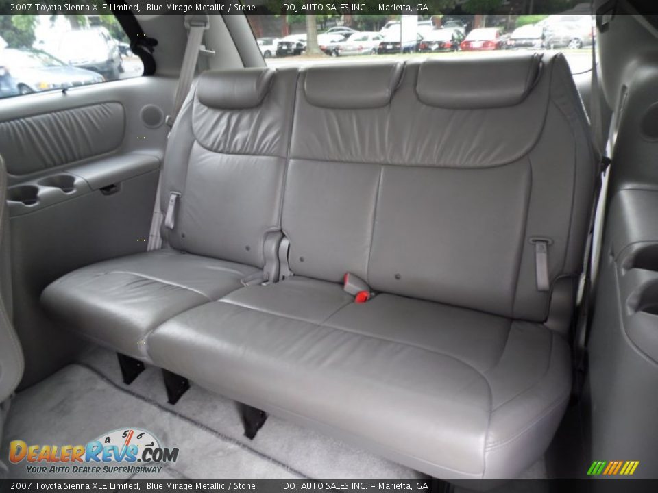 2007 Toyota Sienna XLE Limited Blue Mirage Metallic / Stone Photo #9