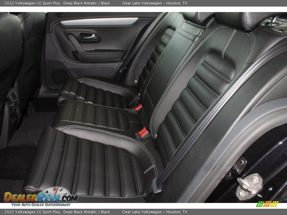 2013 Volkswagen CC Sport Plus Deep Black Metallic / Black Photo #26