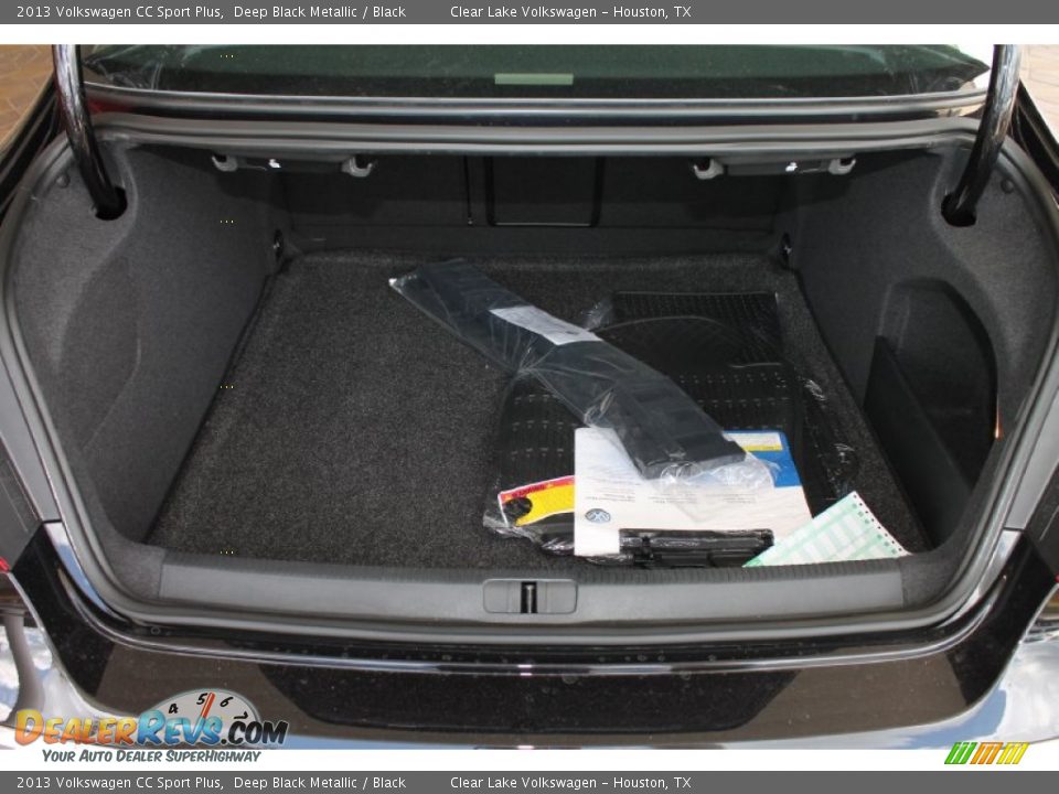 2013 Volkswagen CC Sport Plus Deep Black Metallic / Black Photo #27