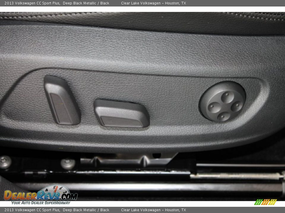 2013 Volkswagen CC Sport Plus Deep Black Metallic / Black Photo #28