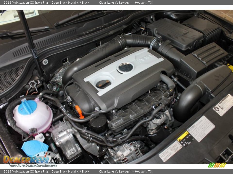 2013 Volkswagen CC Sport Plus Deep Black Metallic / Black Photo #29