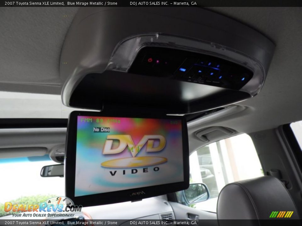 2007 Toyota Sienna XLE Limited Blue Mirage Metallic / Stone Photo #19