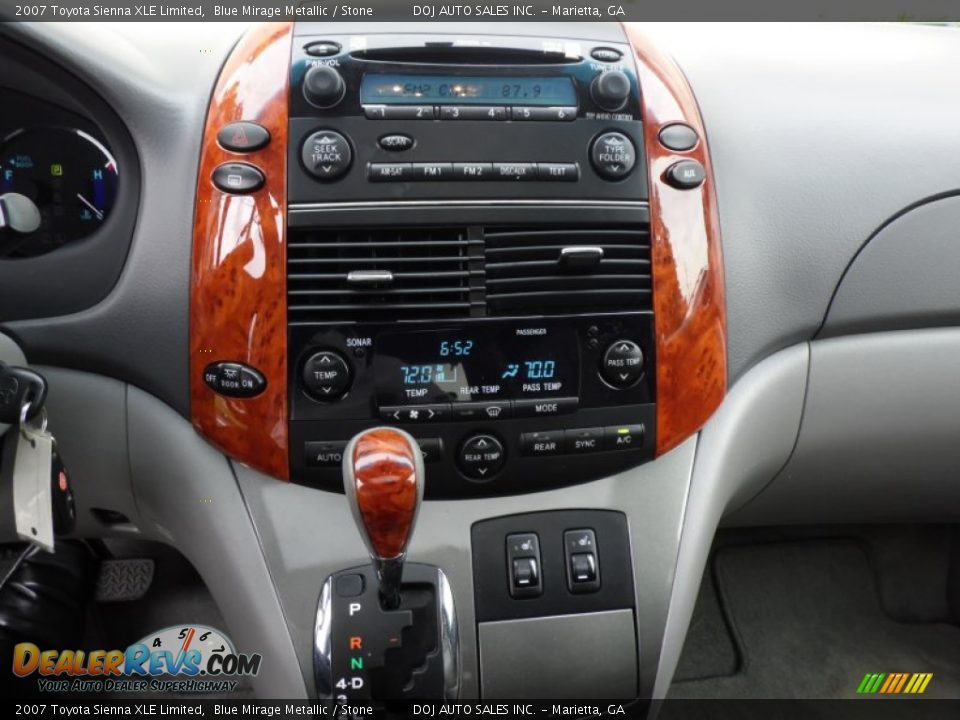 2007 Toyota Sienna XLE Limited Blue Mirage Metallic / Stone Photo #22