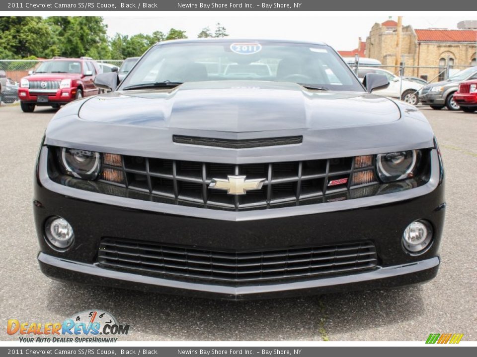 2011 Chevrolet Camaro SS/RS Coupe Black / Black Photo #2