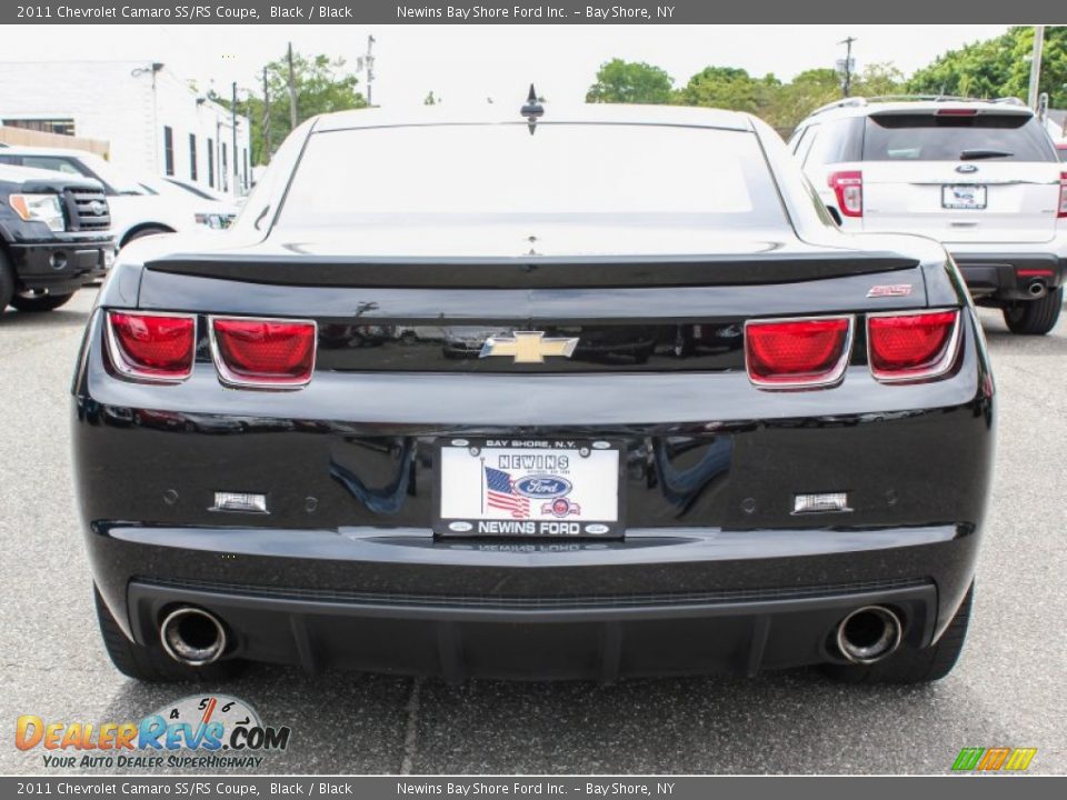 2011 Chevrolet Camaro SS/RS Coupe Black / Black Photo #5