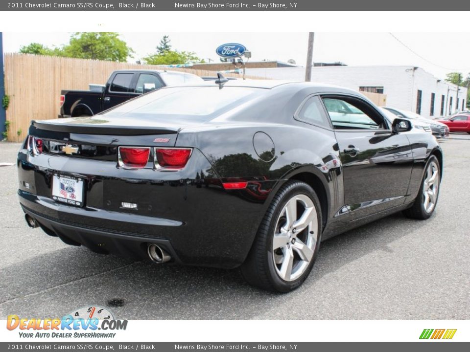 2011 Chevrolet Camaro SS/RS Coupe Black / Black Photo #6