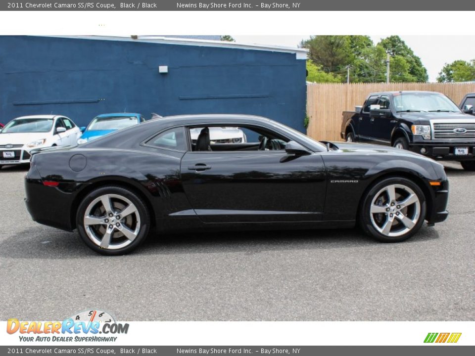 2011 Chevrolet Camaro SS/RS Coupe Black / Black Photo #7