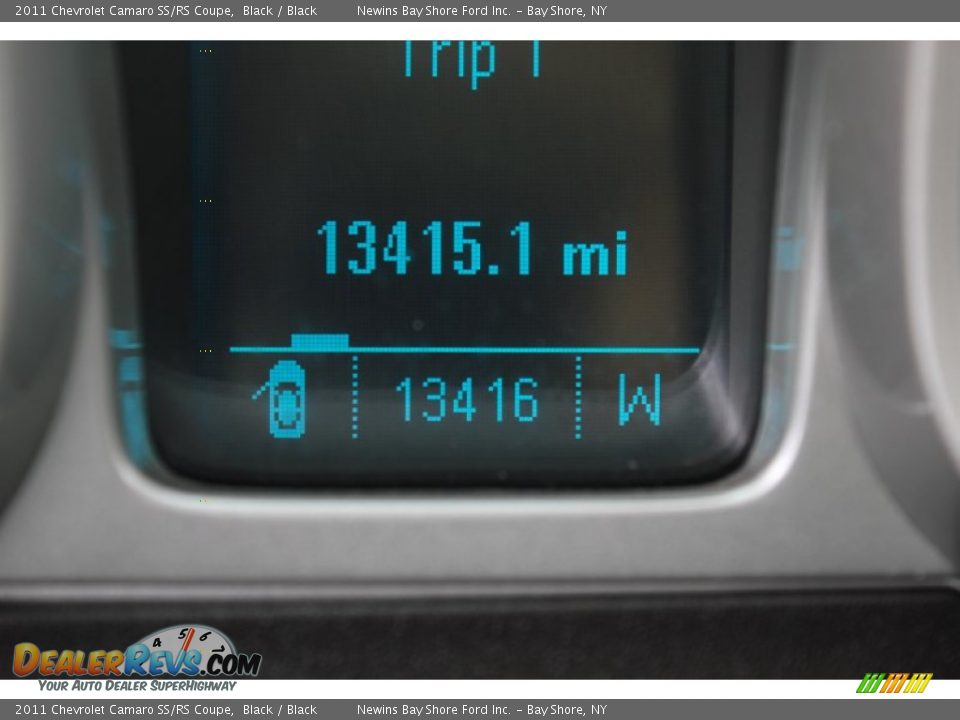 2011 Chevrolet Camaro SS/RS Coupe Black / Black Photo #16
