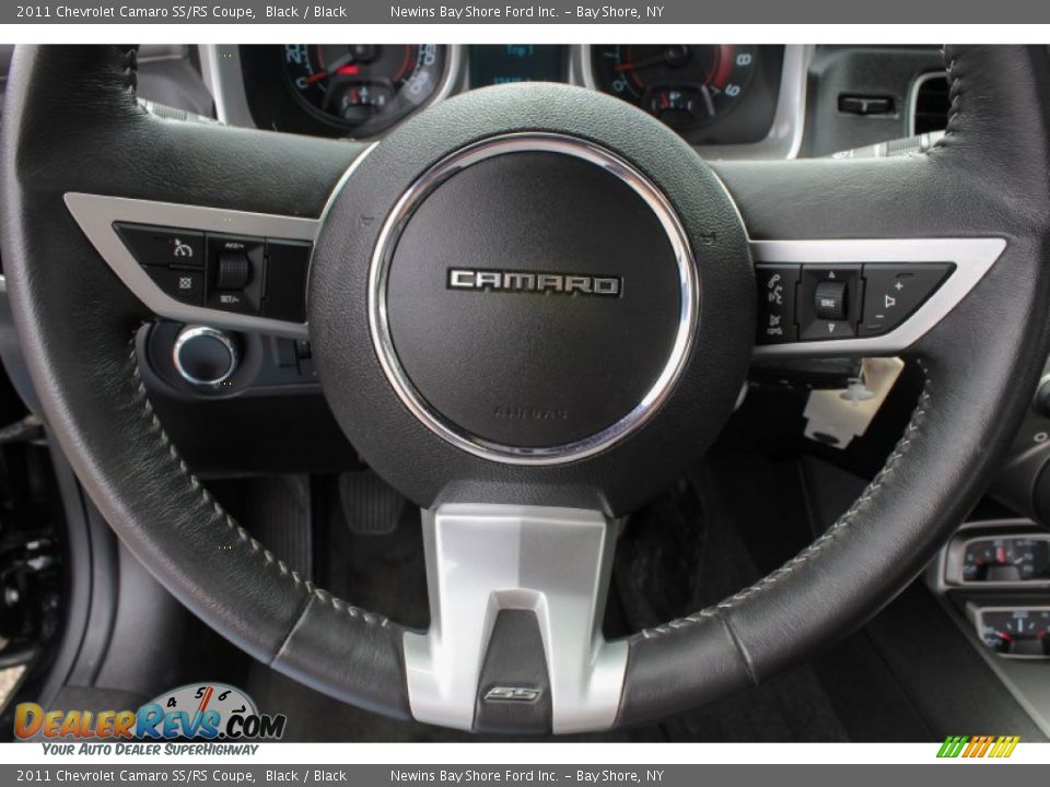 2011 Chevrolet Camaro SS/RS Coupe Black / Black Photo #17