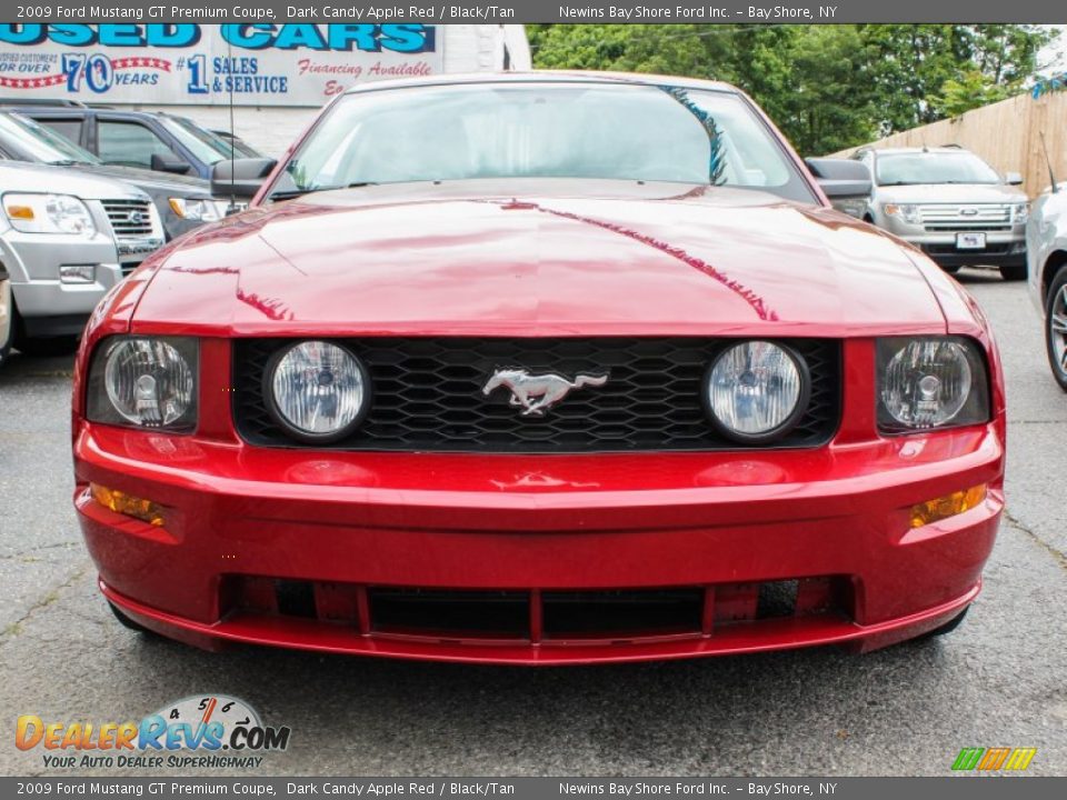 2009 Ford Mustang GT Premium Coupe Dark Candy Apple Red / Black/Tan Photo #2