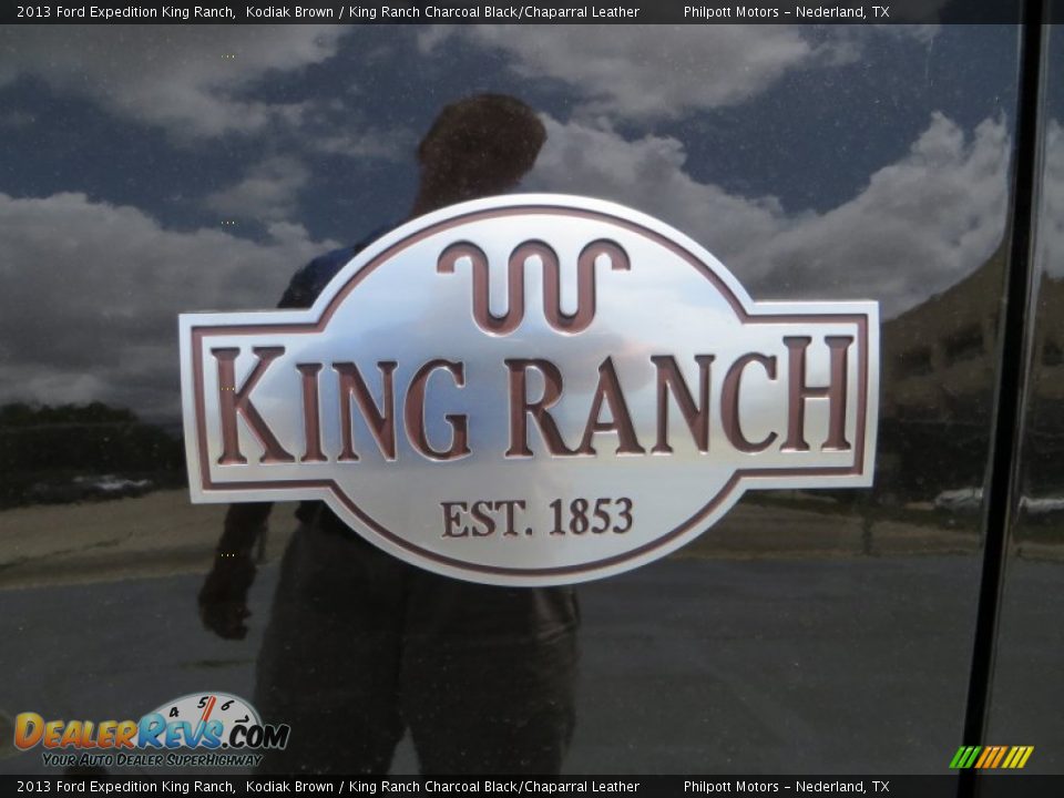 2013 Ford Expedition King Ranch Kodiak Brown / King Ranch Charcoal Black/Chaparral Leather Photo #12