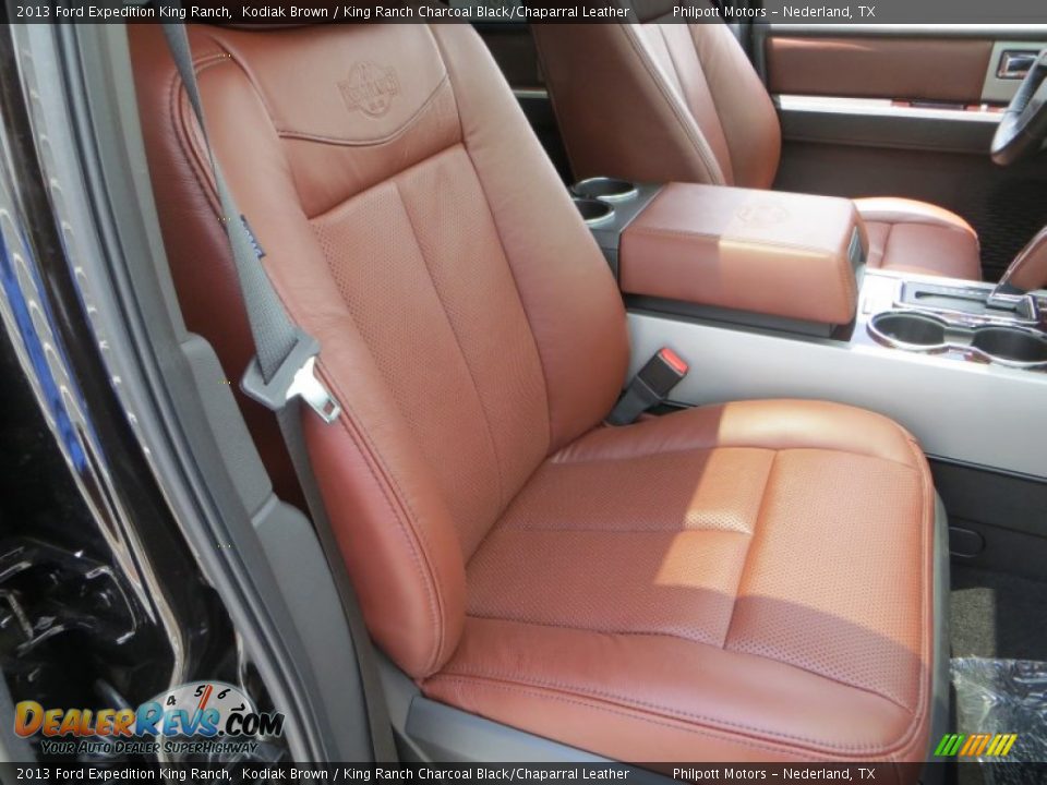 Front Seat of 2013 Ford Expedition King Ranch Photo #18