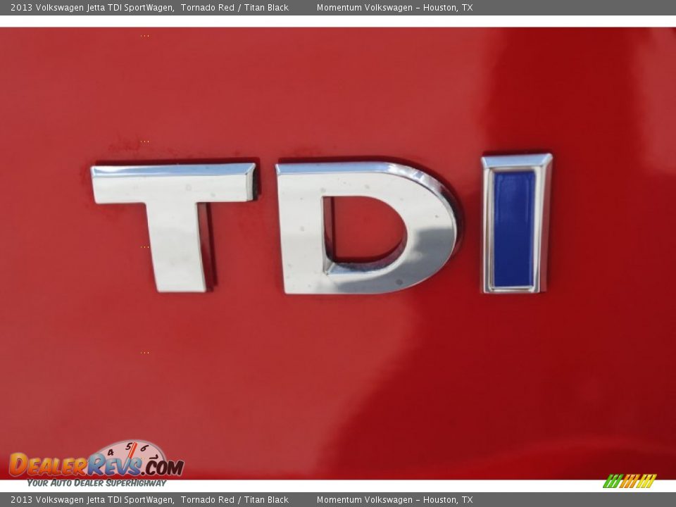 2013 Volkswagen Jetta TDI SportWagen Tornado Red / Titan Black Photo #10