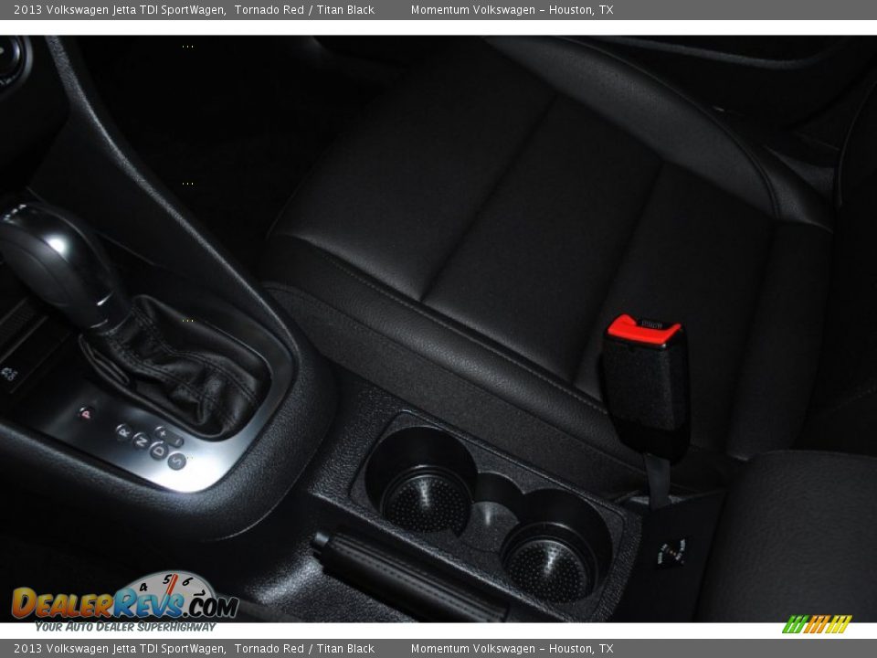 2013 Volkswagen Jetta TDI SportWagen Tornado Red / Titan Black Photo #19
