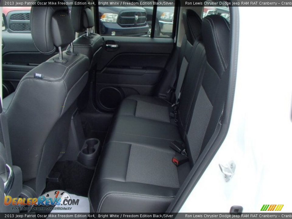 2013 Jeep Patriot Oscar Mike Freedom Edition 4x4 Bright White / Freedom Edition Black/Silver Photo #13