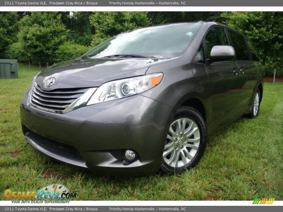 2011 Toyota Sienna XLE Predawn Gray Mica / Bisque Photo #1