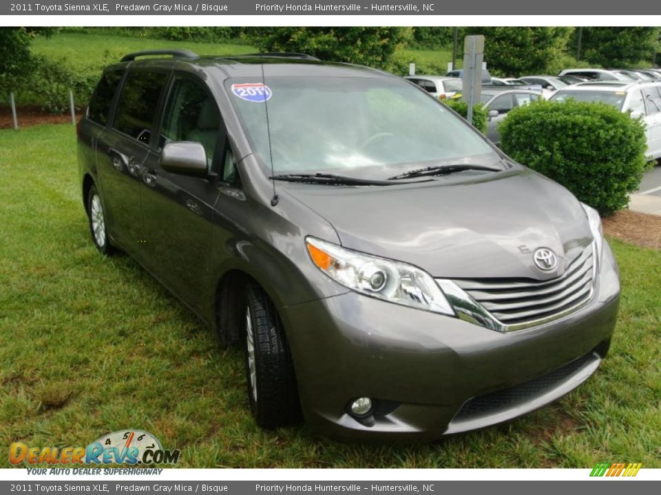 2011 Toyota Sienna XLE Predawn Gray Mica / Bisque Photo #2