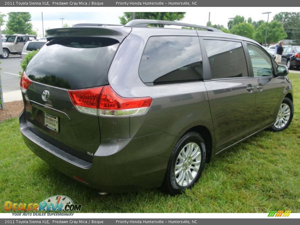 2011 Toyota Sienna XLE Predawn Gray Mica / Bisque Photo #4