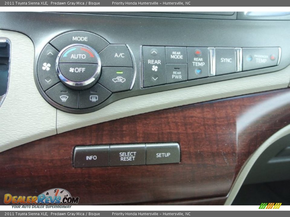 2011 Toyota Sienna XLE Predawn Gray Mica / Bisque Photo #13