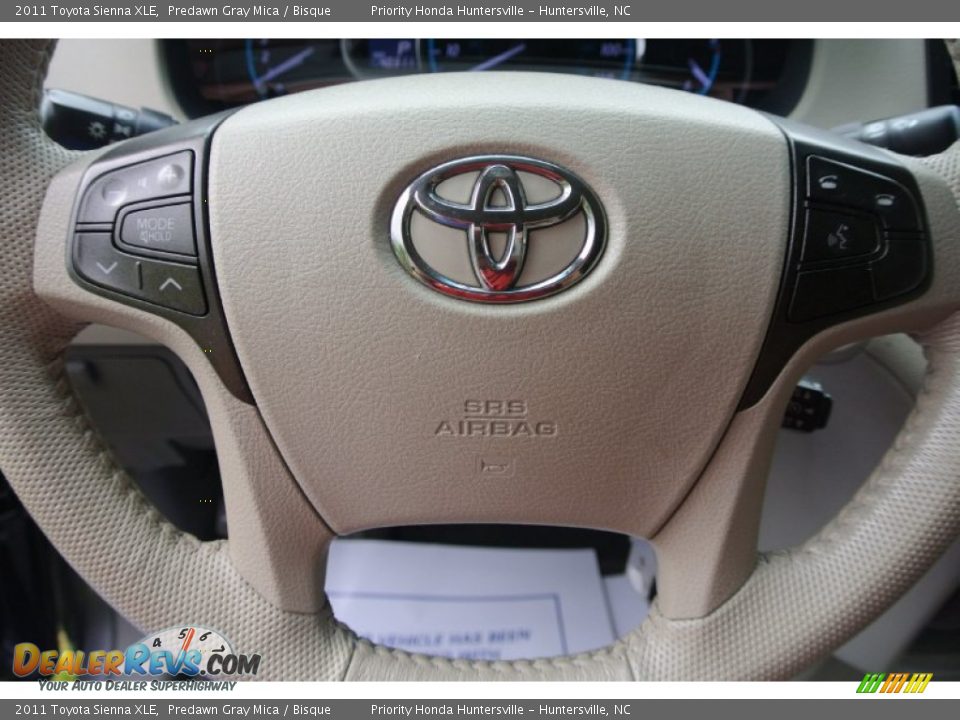 2011 Toyota Sienna XLE Predawn Gray Mica / Bisque Photo #16