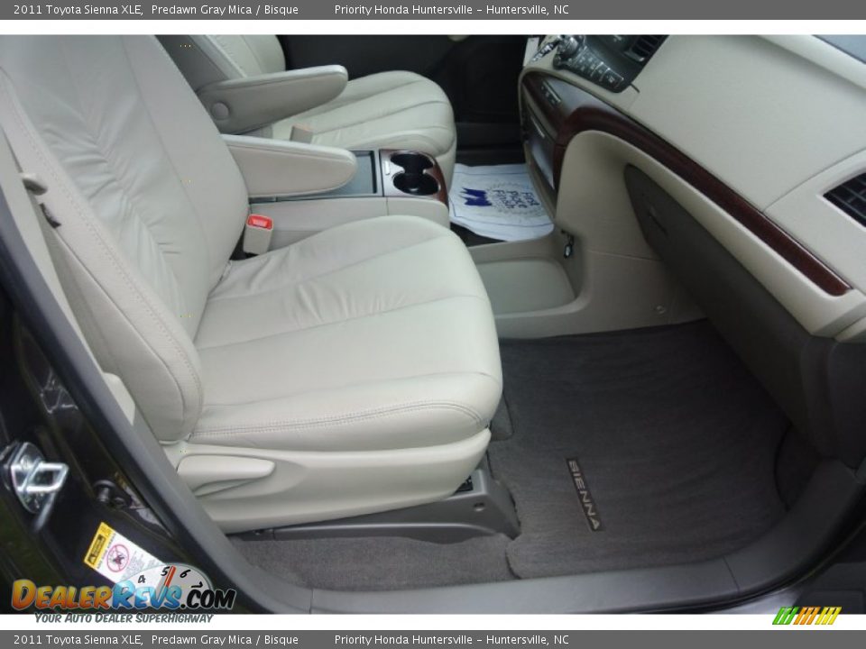 2011 Toyota Sienna XLE Predawn Gray Mica / Bisque Photo #23