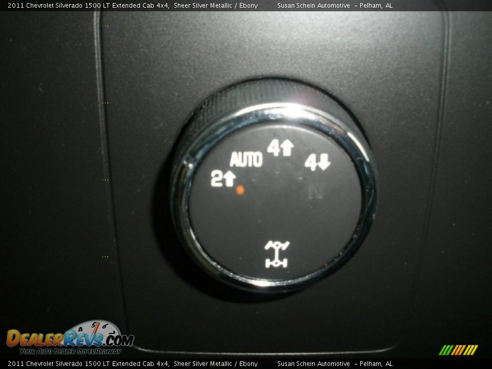 2011 Chevrolet Silverado 1500 LT Extended Cab 4x4 Sheer Silver Metallic / Ebony Photo #7