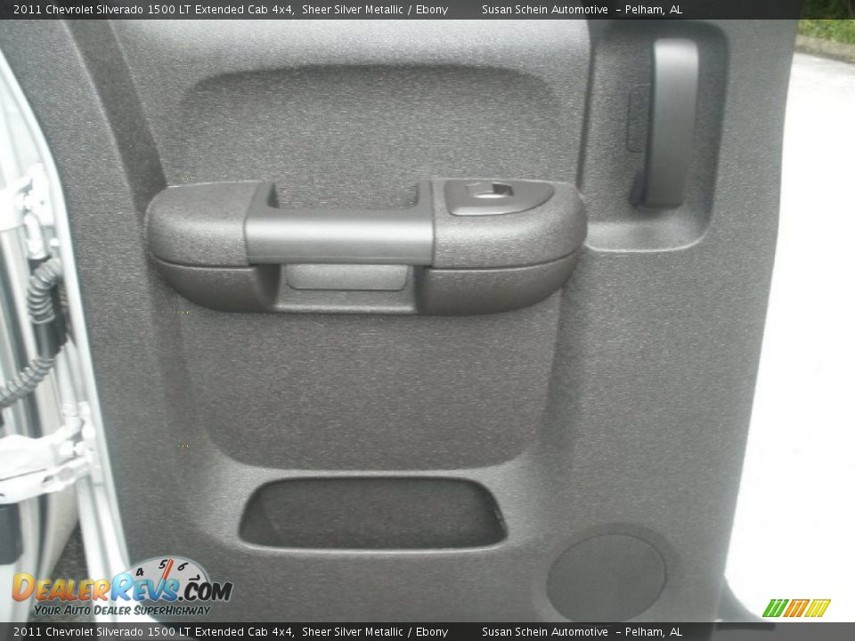 2011 Chevrolet Silverado 1500 LT Extended Cab 4x4 Sheer Silver Metallic / Ebony Photo #19