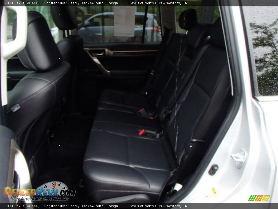 2011 Lexus GX 460 Tungsten Silver Pearl / Black/Auburn Bubinga Photo #11
