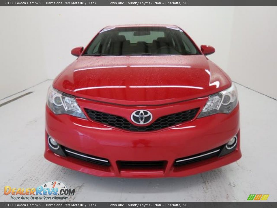 2013 Toyota Camry SE Barcelona Red Metallic / Black Photo #2