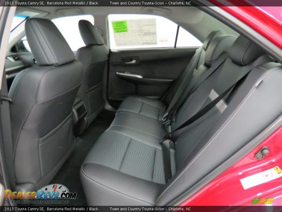 2013 Toyota Camry SE Barcelona Red Metallic / Black Photo #7