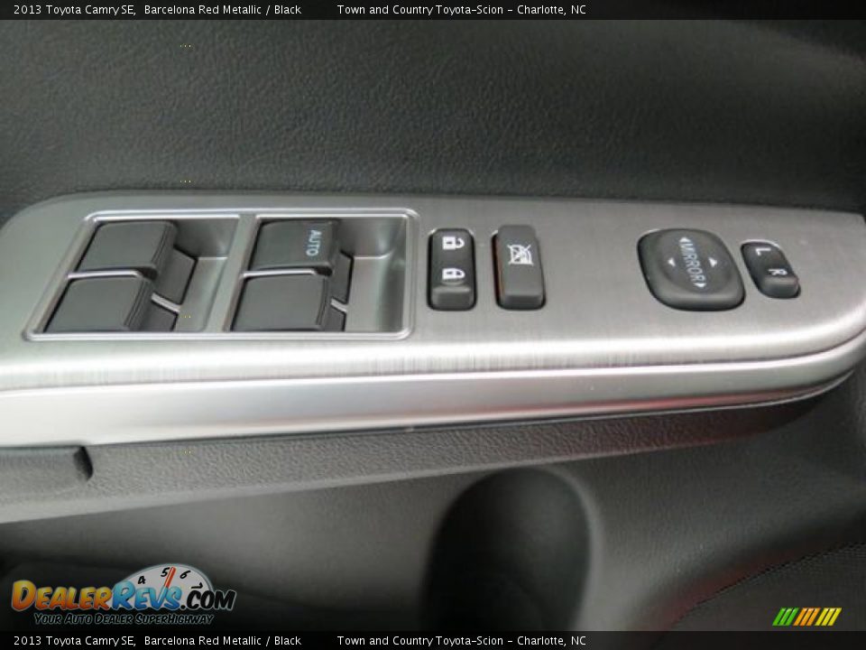 2013 Toyota Camry SE Barcelona Red Metallic / Black Photo #12
