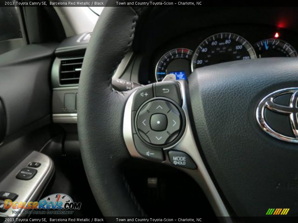 2013 Toyota Camry SE Barcelona Red Metallic / Black Photo #17